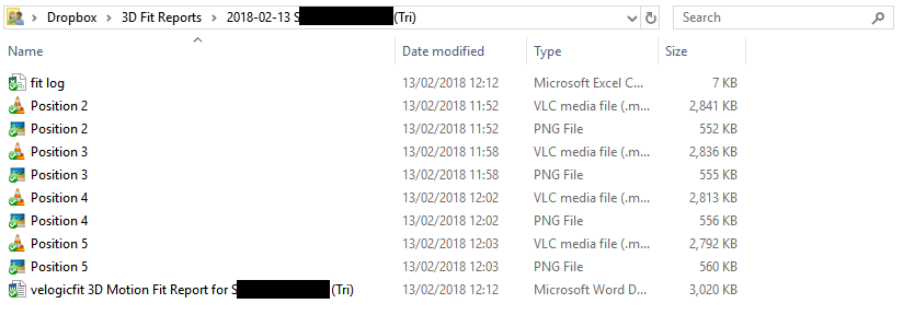 Fit folder contents