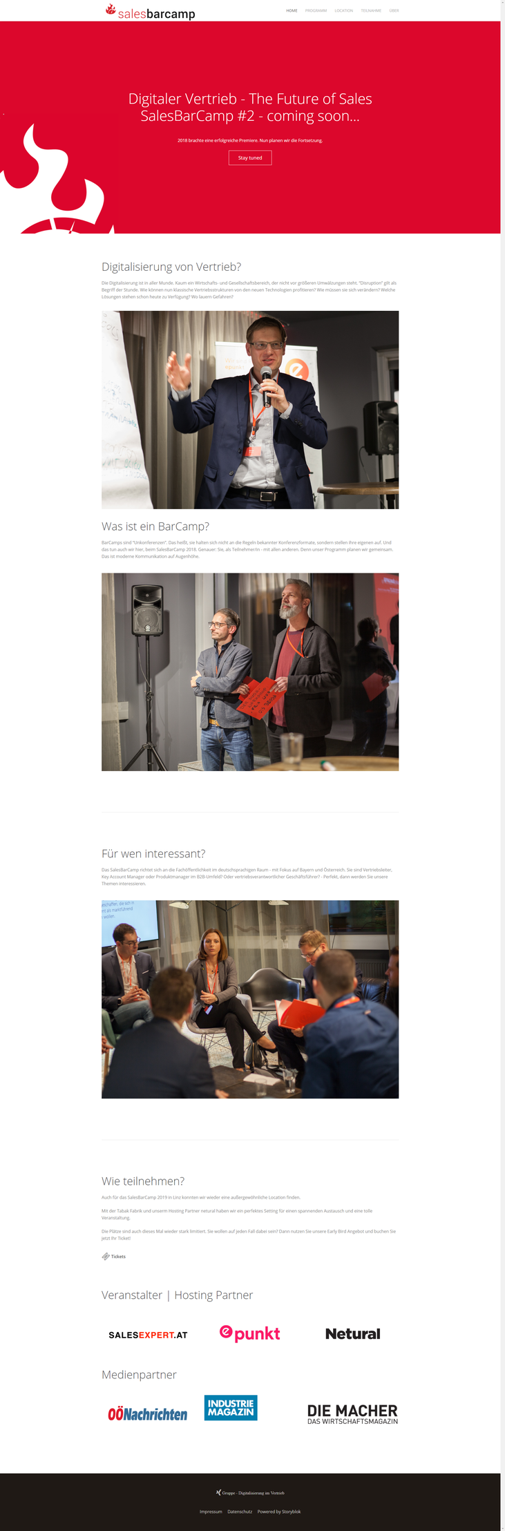 Sales Bar Camp Screenshot