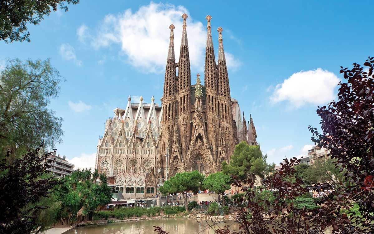 Sagrada Familia in Barcelona.