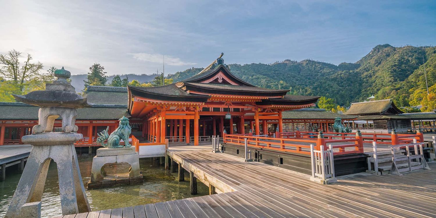 Itsukushima Shrine on Miyajima Island, Japan