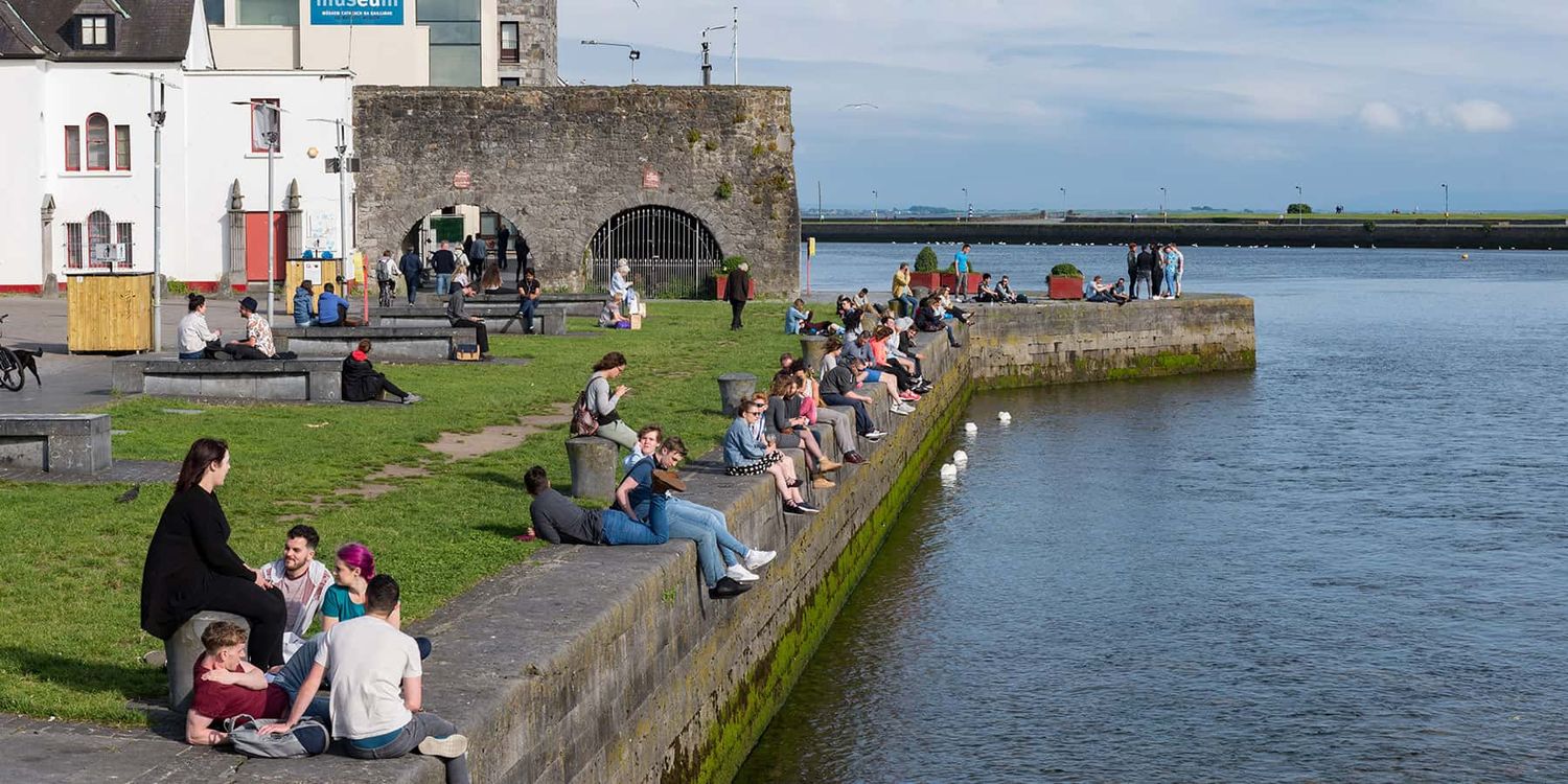 The Spanish Arch in Galway, Ireland