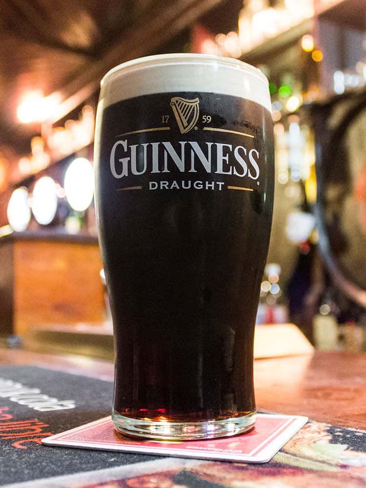 Guinness pint