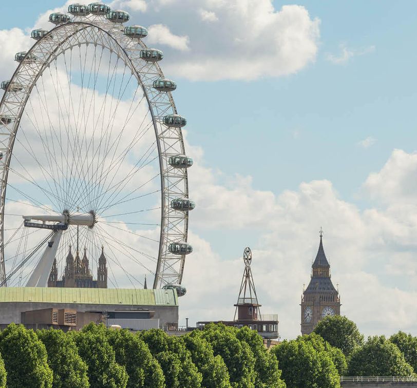 the london eye in london england