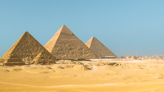 the pyramids of giza