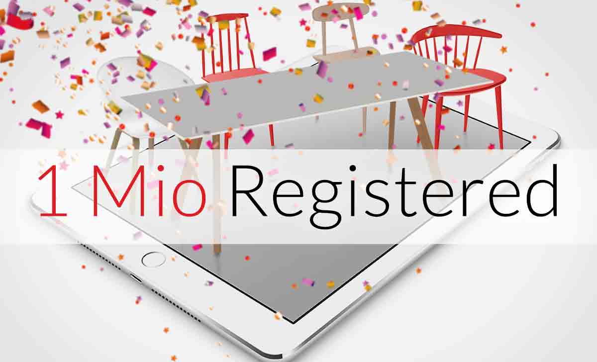 1 Million Registered Users :: 1,5 Million App Downloads :: 3 Million Plans! image