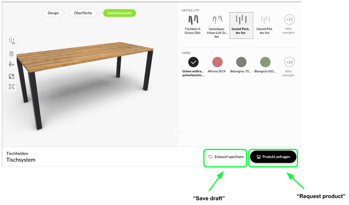 Rubens standard product request - example