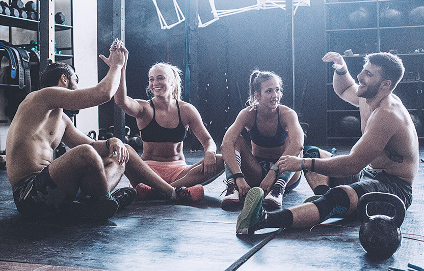 CrossFit hilft das Laufen auszugleichen. CrossFit ist eine Sportart zum Ausgleich vom Laufen