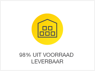 98% uit voorraad leverbaar