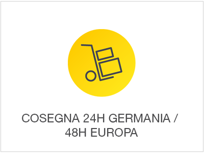 Cosegna 24h Germania / 48h Europa