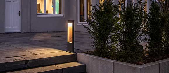 Lampadaire SLV FLATT pour l'extérieur