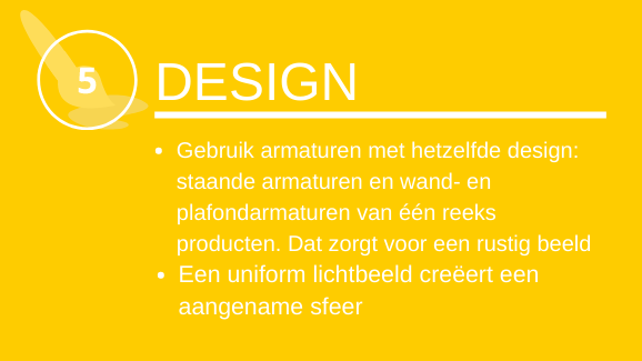 Design: Gebruik armaturen met hetzelfde design