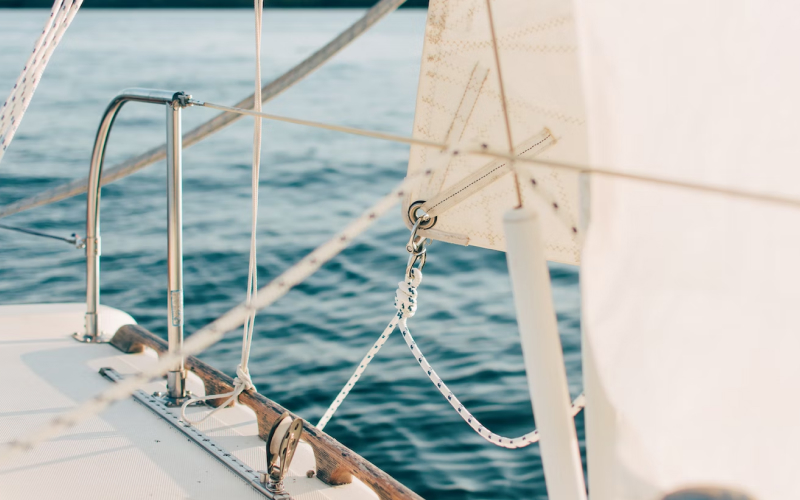 onboard sailboat