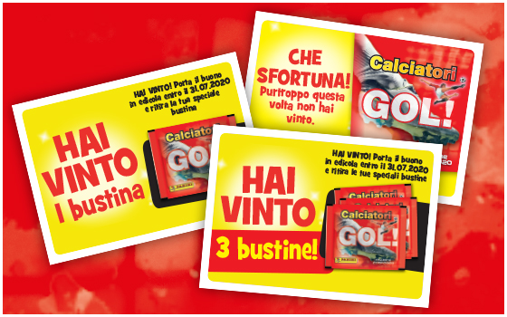Coupon calciatori Gol Coupon calciatori Gol