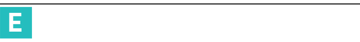 Glossary E
