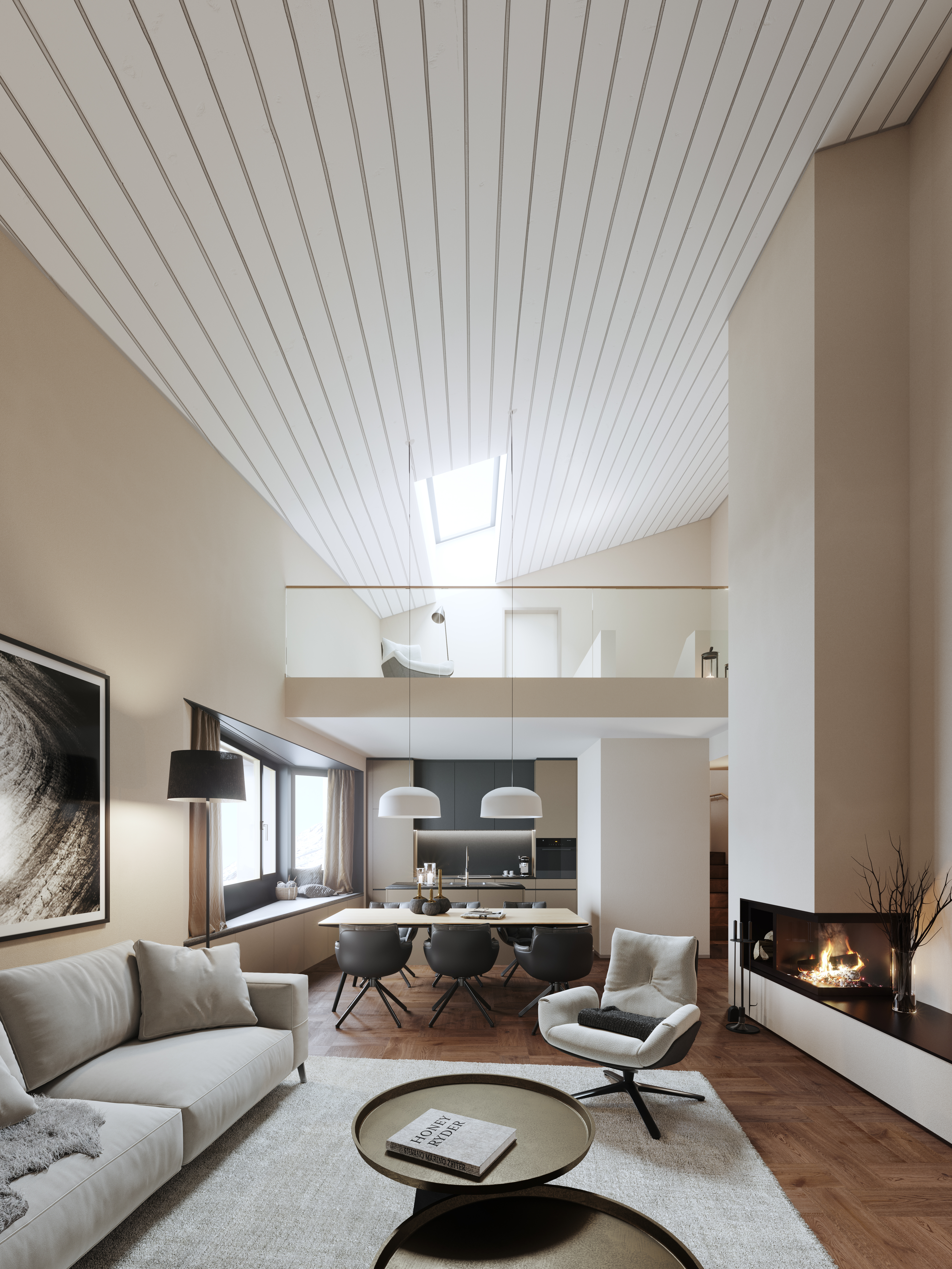 Rendering Wohnung Enzian