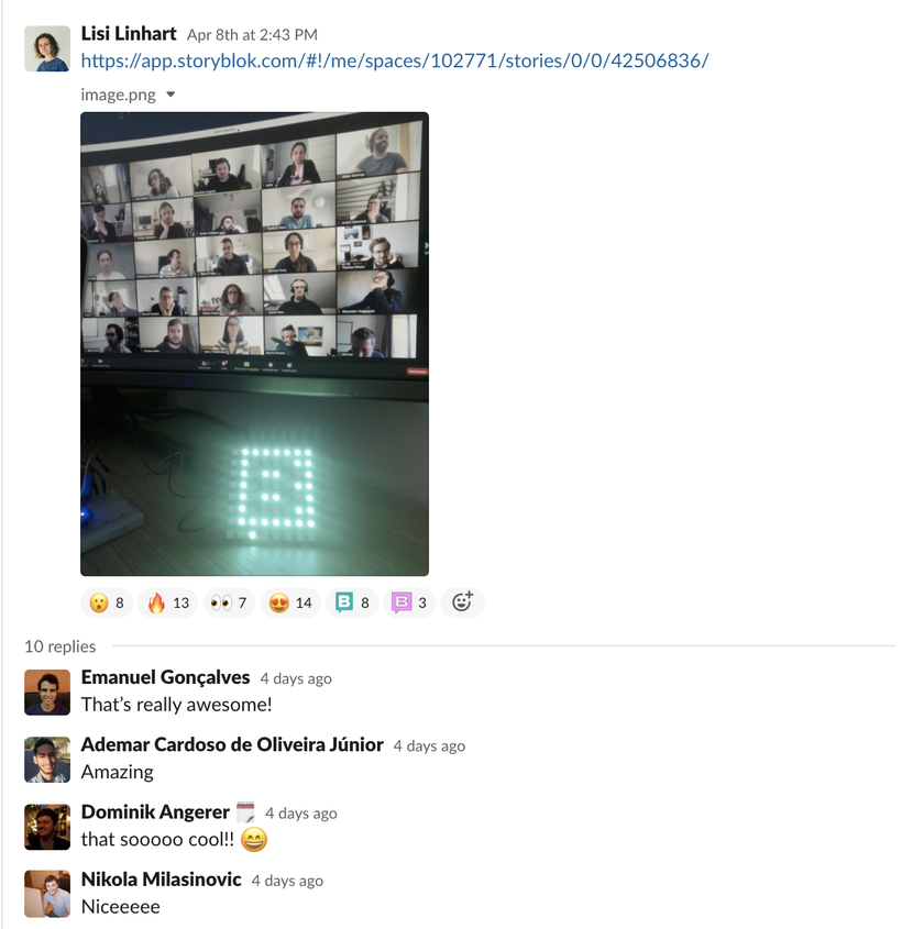 Team meeting