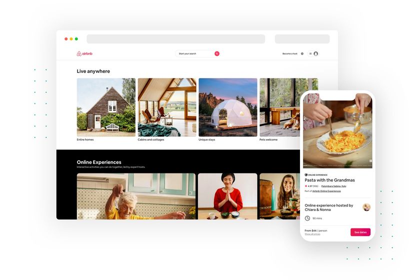 Airbnb's customer centric approach on the web