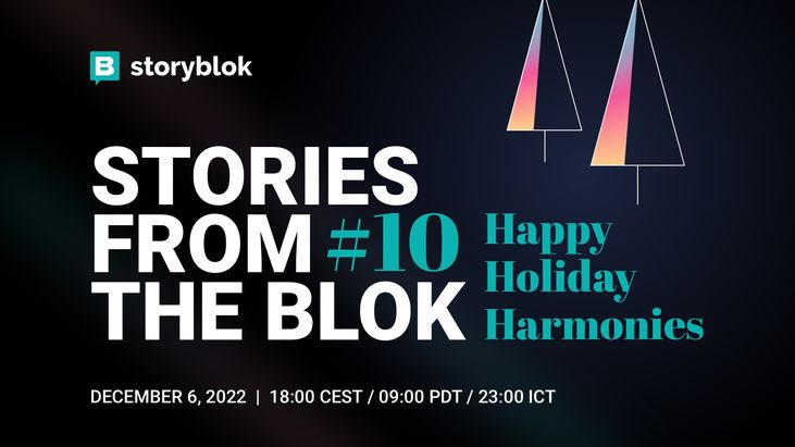 Stories from the Blok #9 waiting screen.