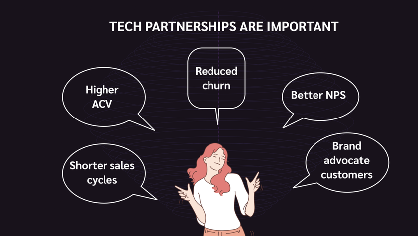 image of Cristina Flaschen's presentation on partnerships
