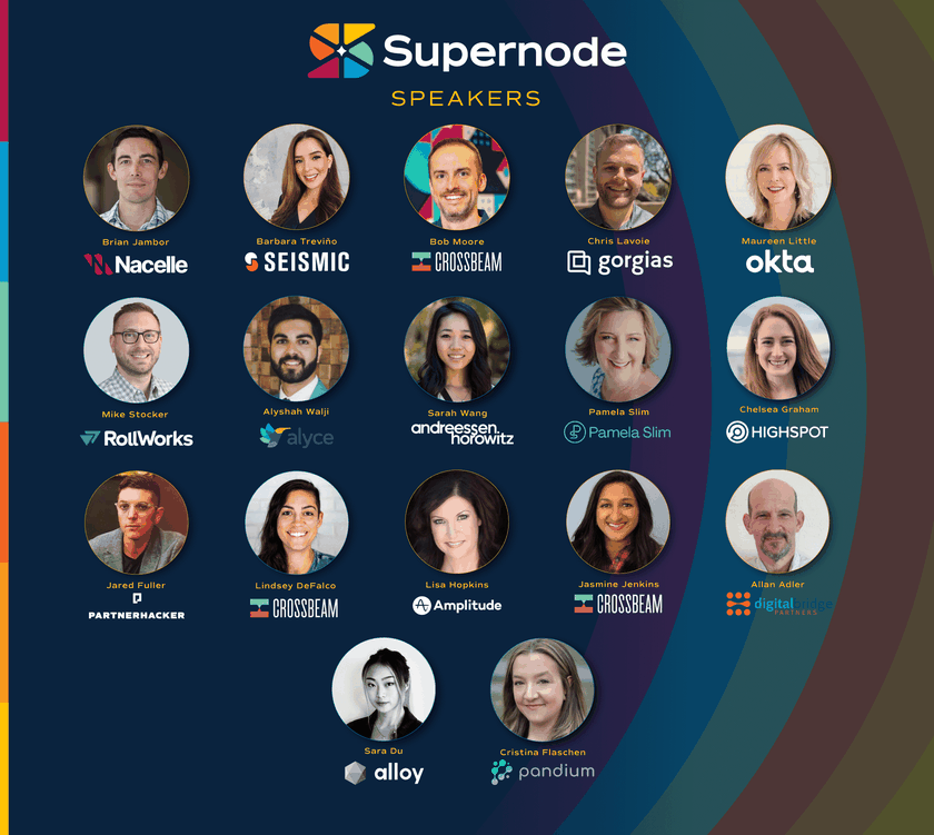 image of Supernode event speakers