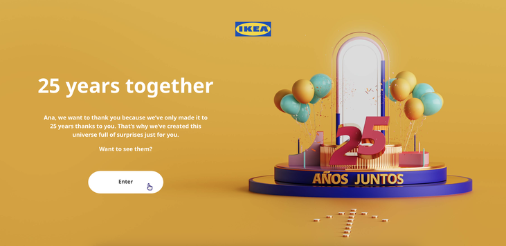 IKEA Spain: 25 years together Screenshot