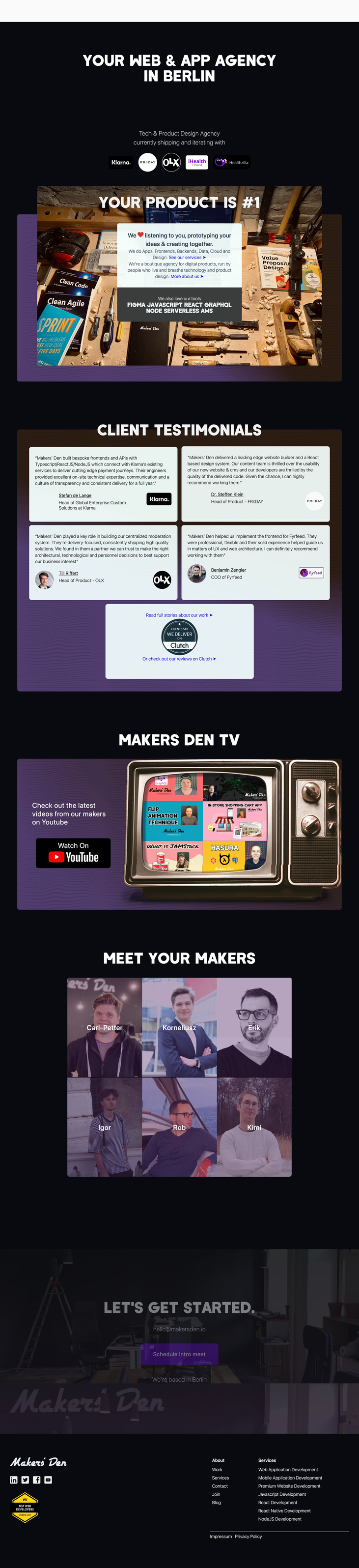 Makers' Den Screenshot