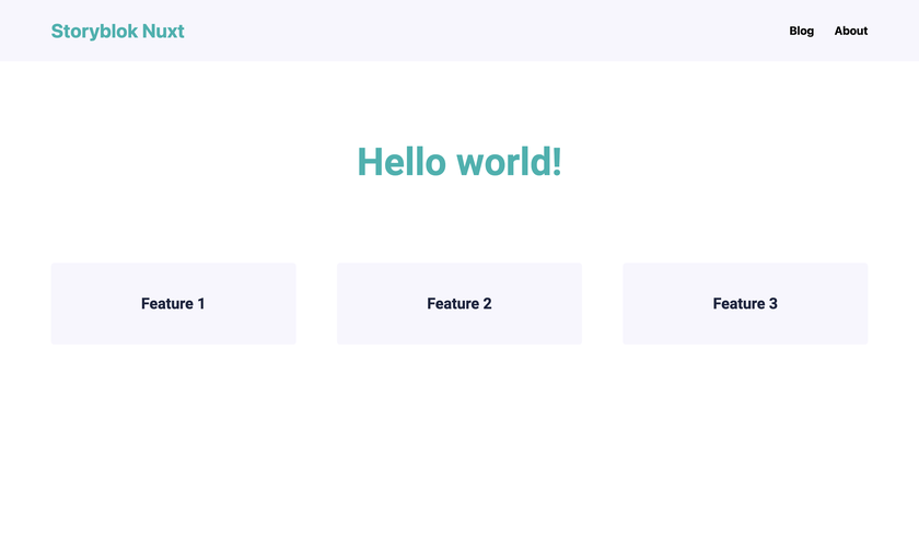 Storyblok editing capabilities