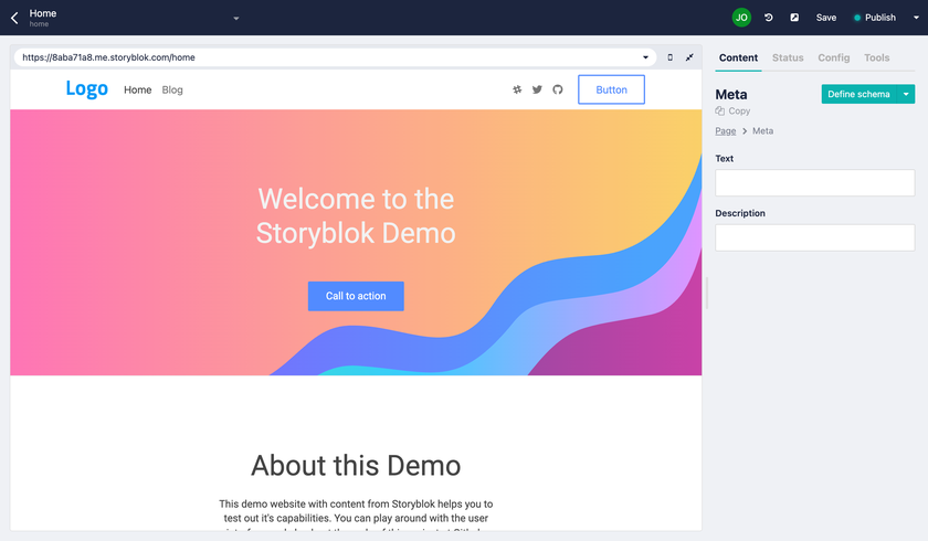 Adding content to the new nestable Component