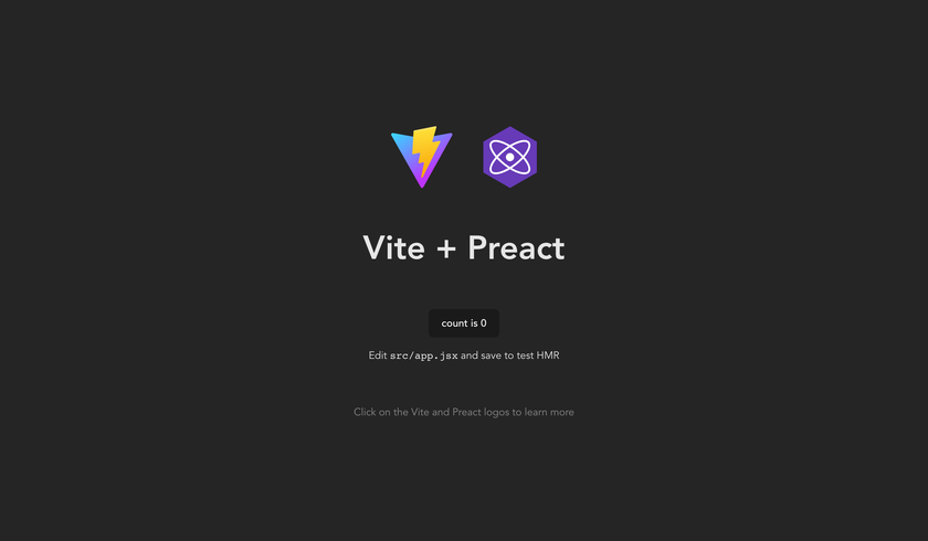 Fresh Vite + Preact Project