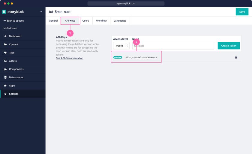 Storyblok editing capabilities