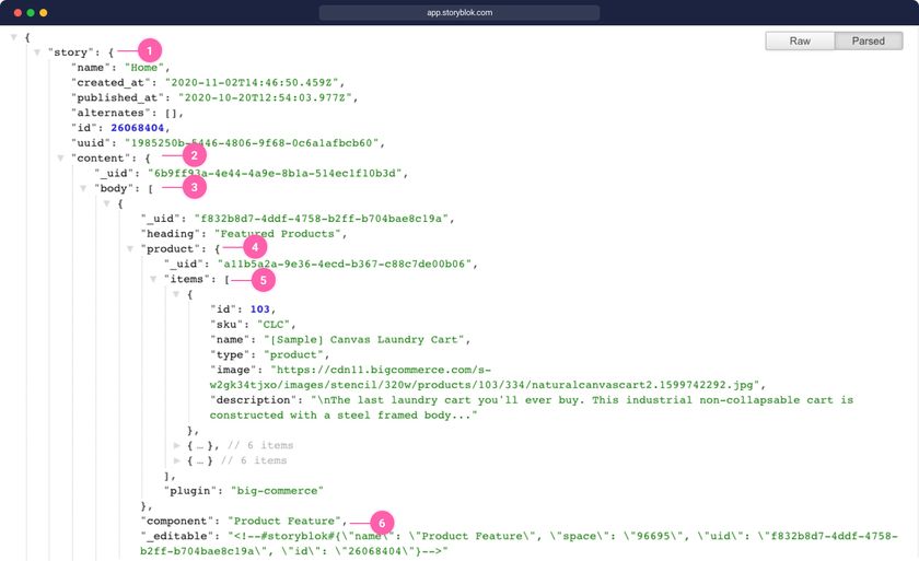 Draft JSON