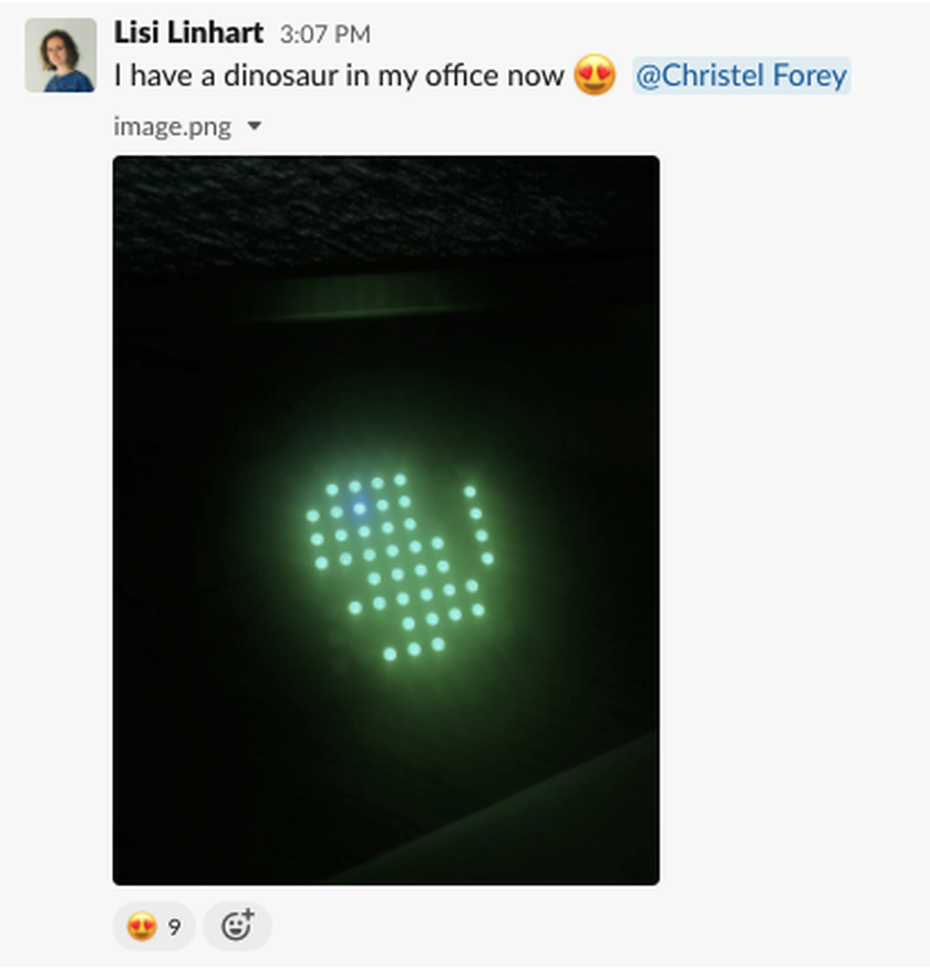 LED Dinosaur
