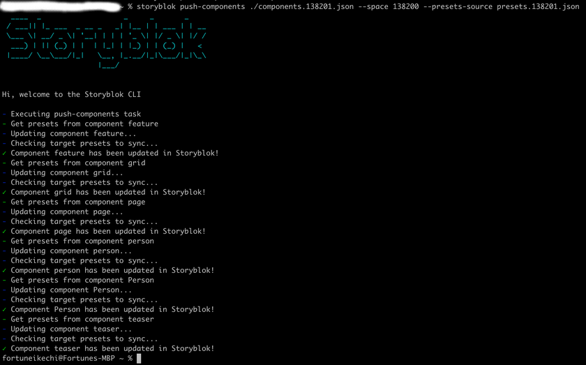 Storyblok CLI