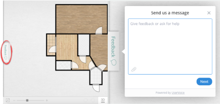 Roomle Floor planner support flag