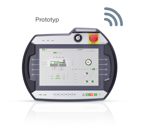 semi-wireless Bedienen