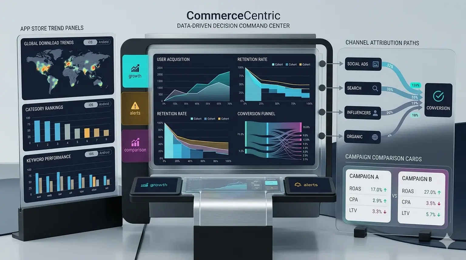 Using app acquisition data to guide strategic marketing decisions