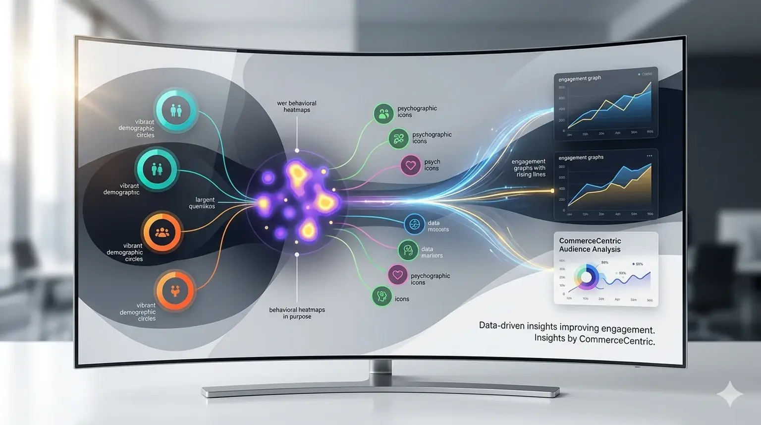 Audience insights dashboard boosting content engagement