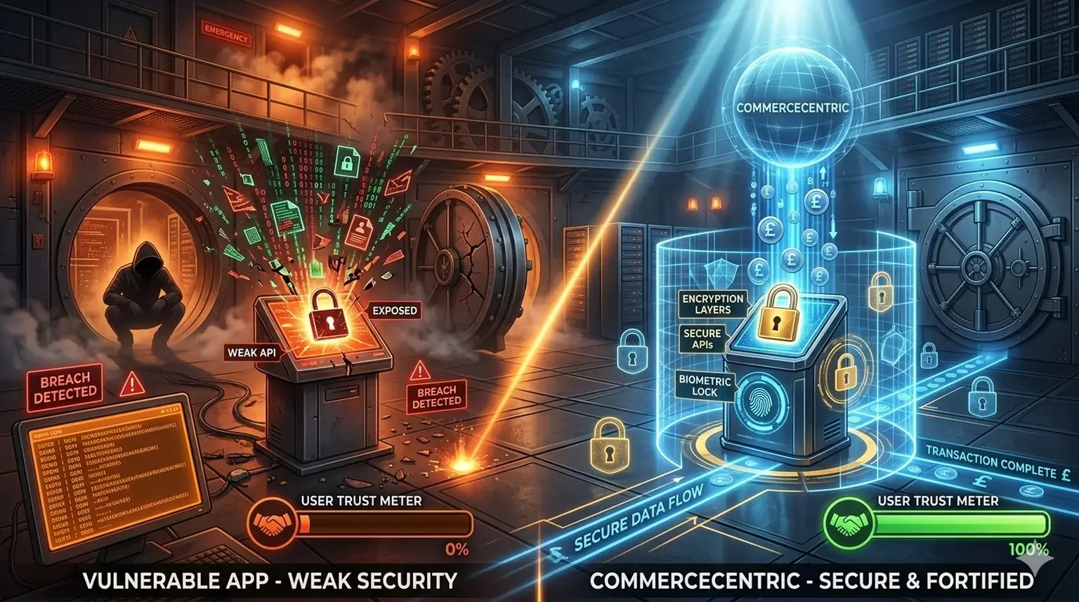 App security breach prevention