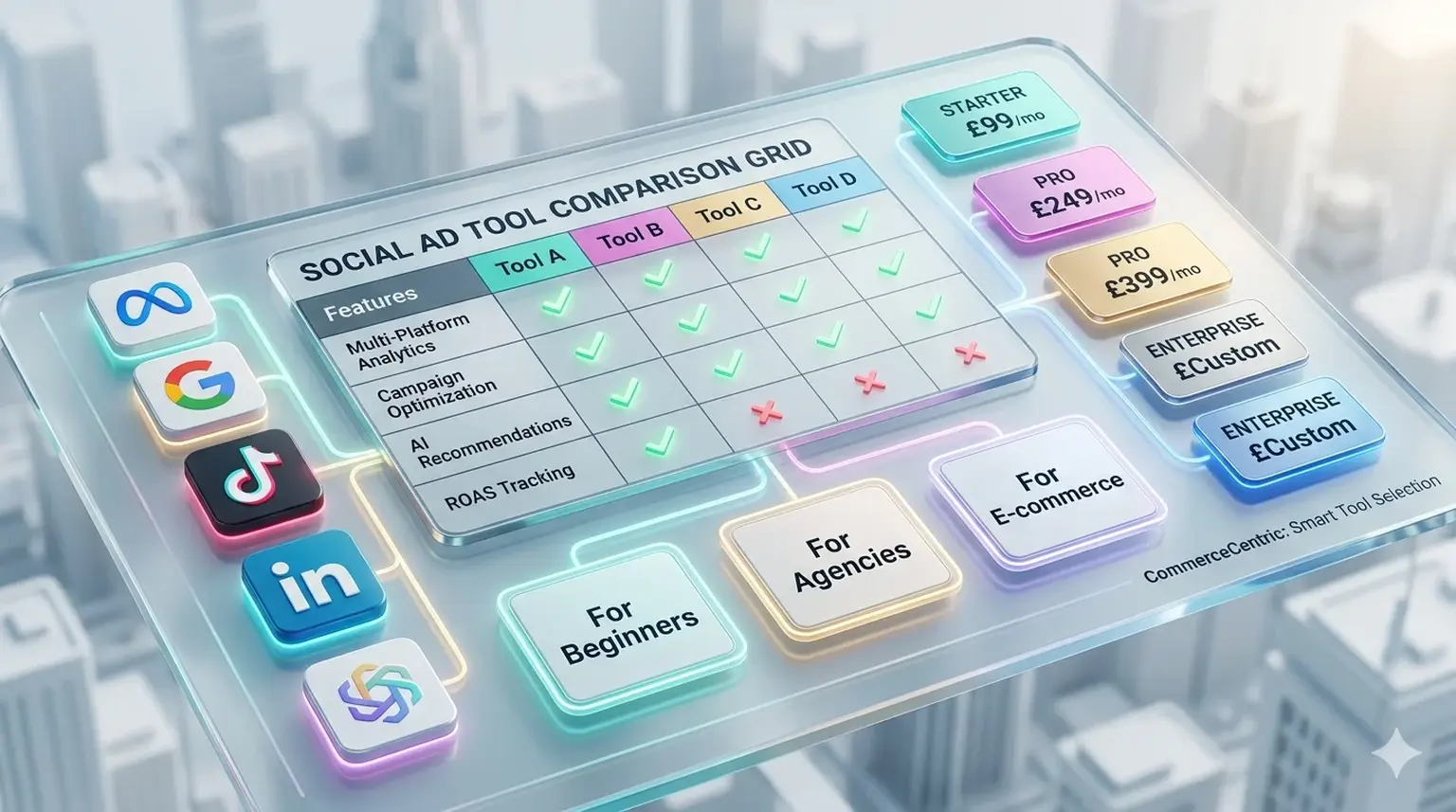 Comparing social media ad tools to choose the right option