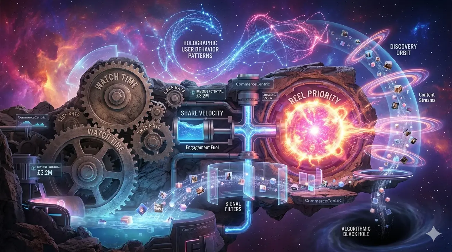 Instagram algorithm ecosystem mechanics