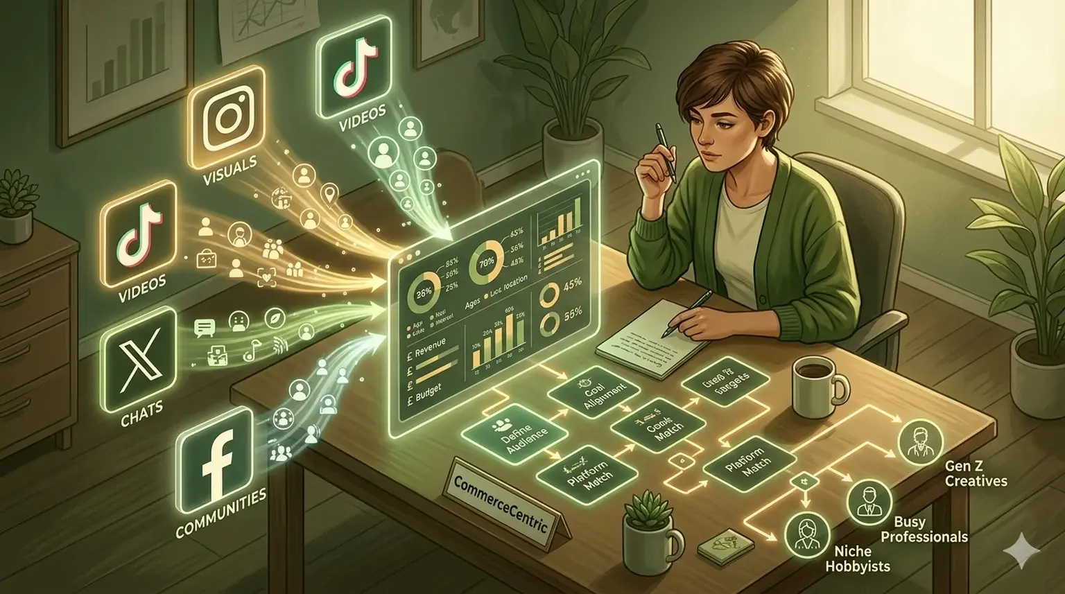 Selecting optimal social platforms