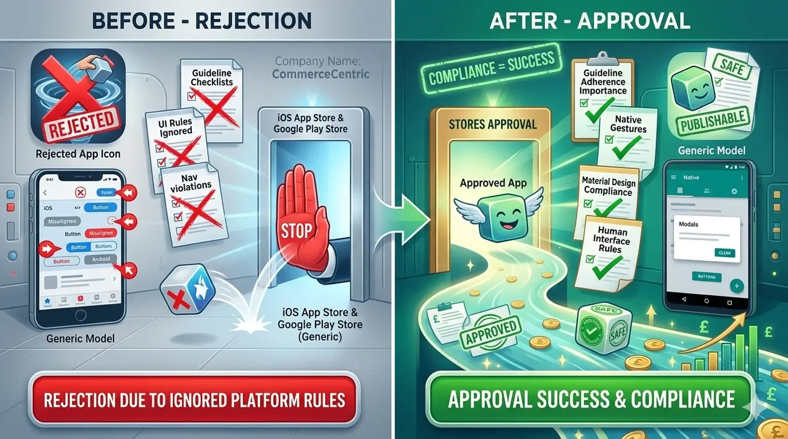 Platform guideline violations