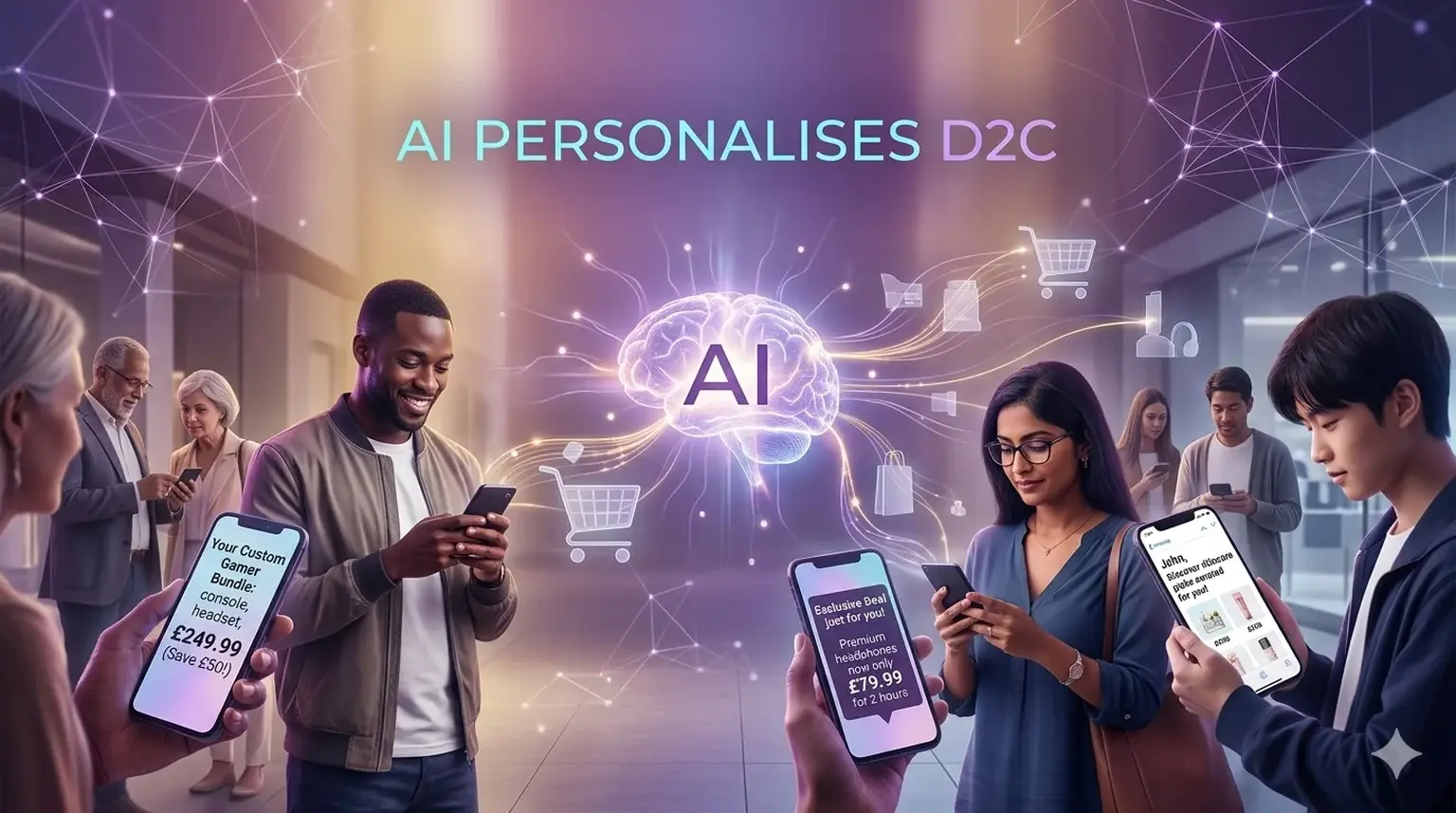 AI personalized D2C marketing