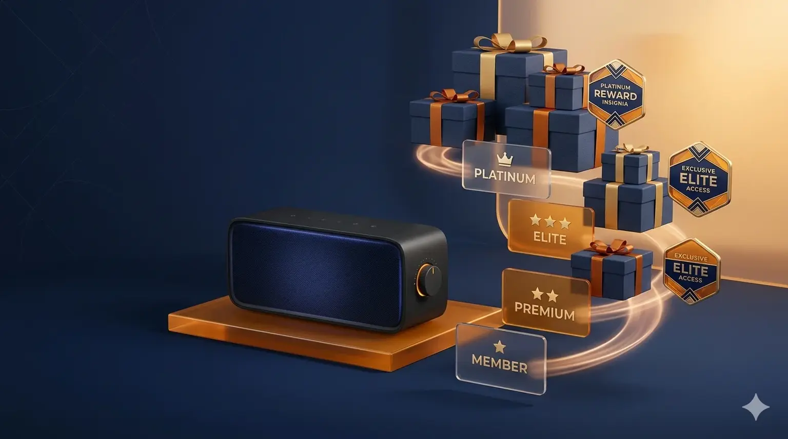 Crowdfunding rewards and incentives display