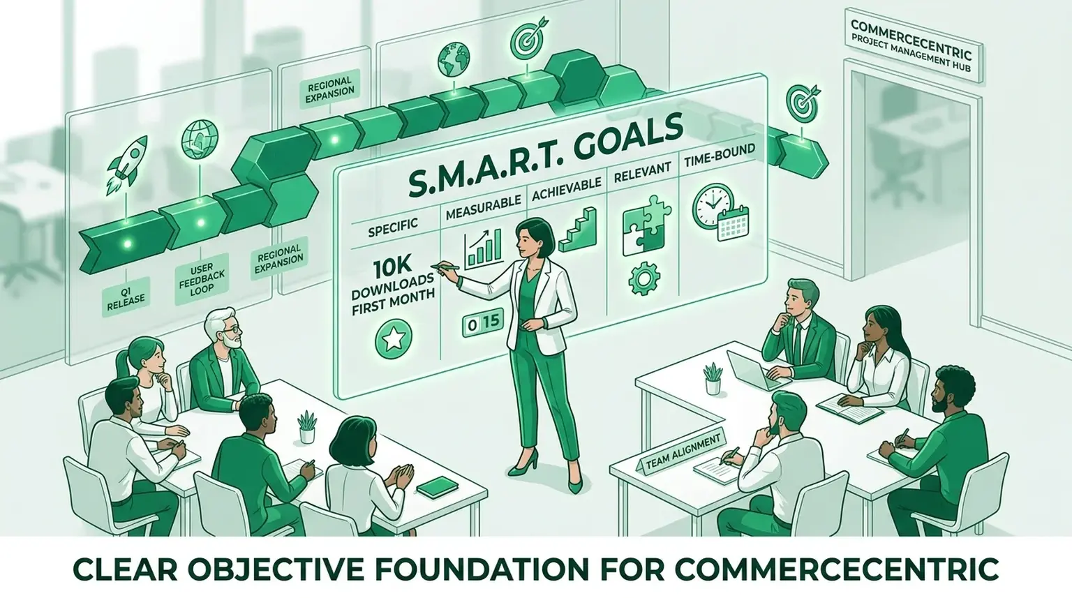 Setting SMART product launch goals