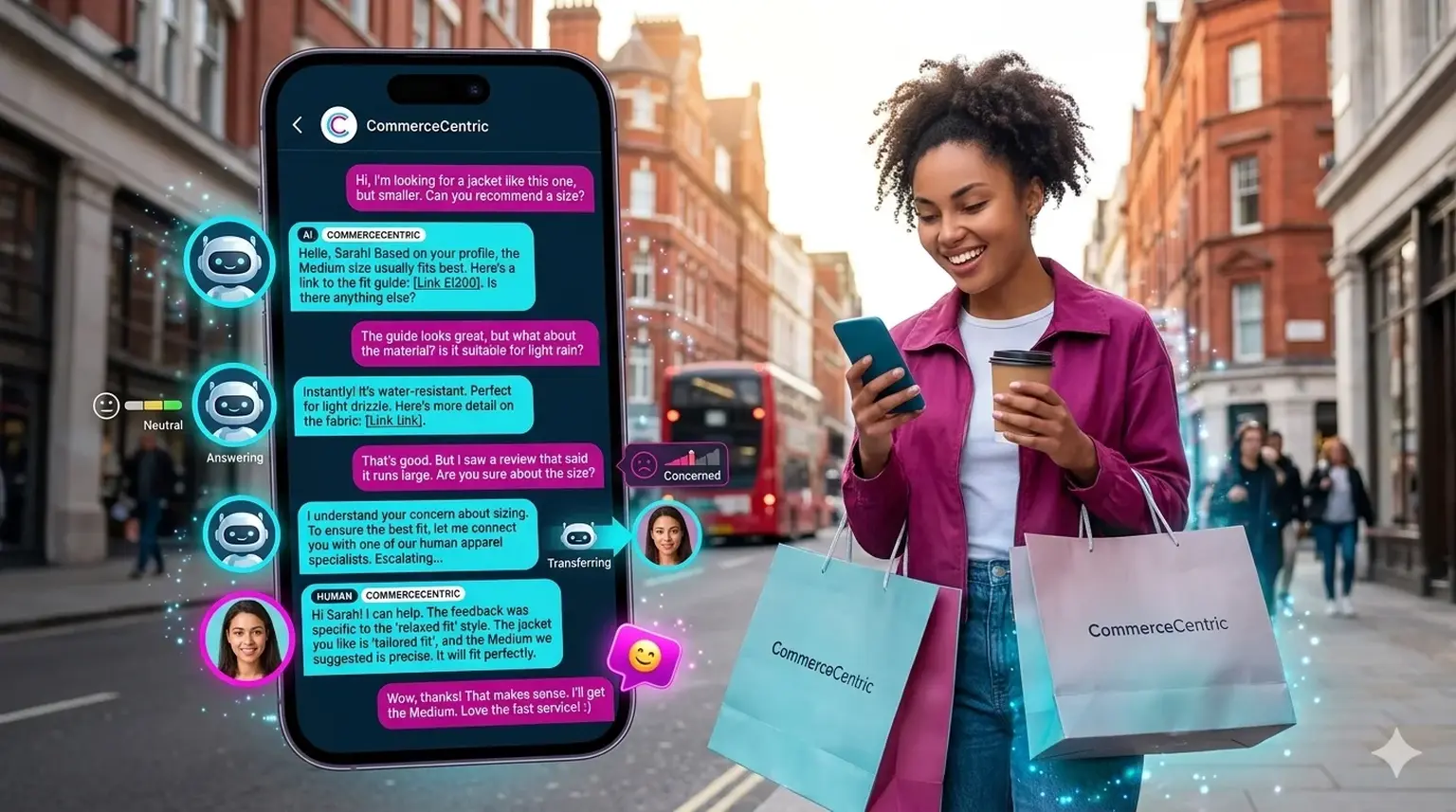 AI chatbot personalizes customer chat