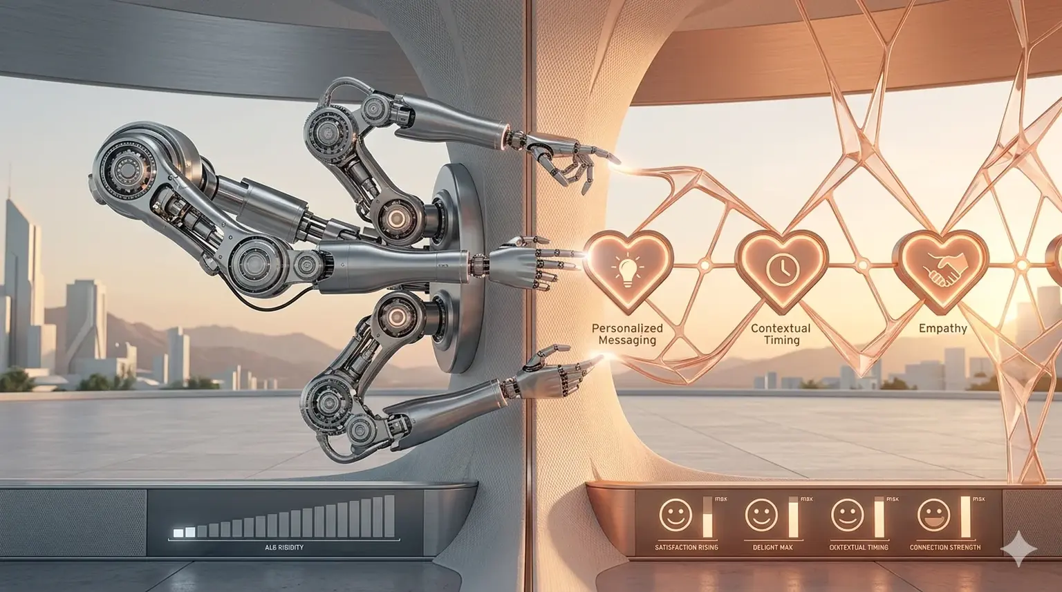 Human touch in automation balance