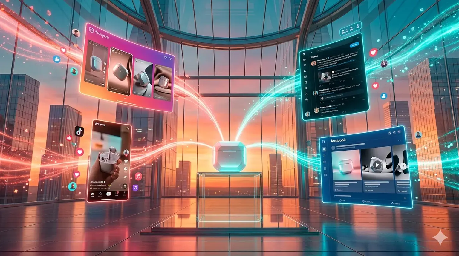 Social media product launch timeline