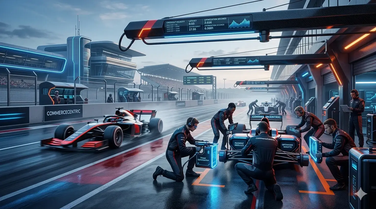 Core Web Vitals checkout speed