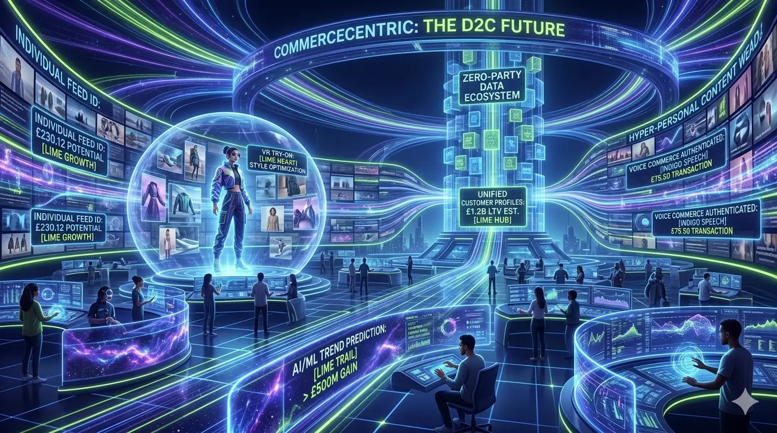 Future AI in D2C marketing vision